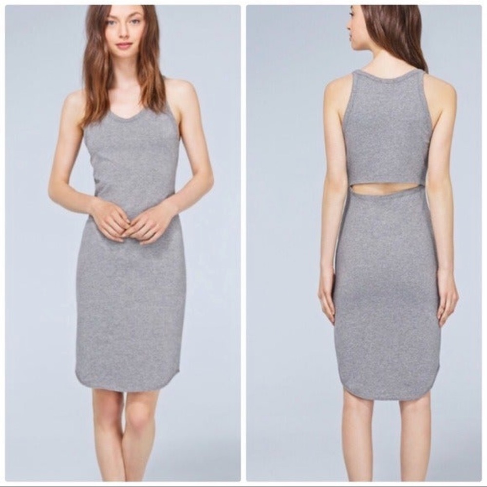 SOLD OUT - Aritzia Wilfred FREE Yasmin Grey Dress. Size XS